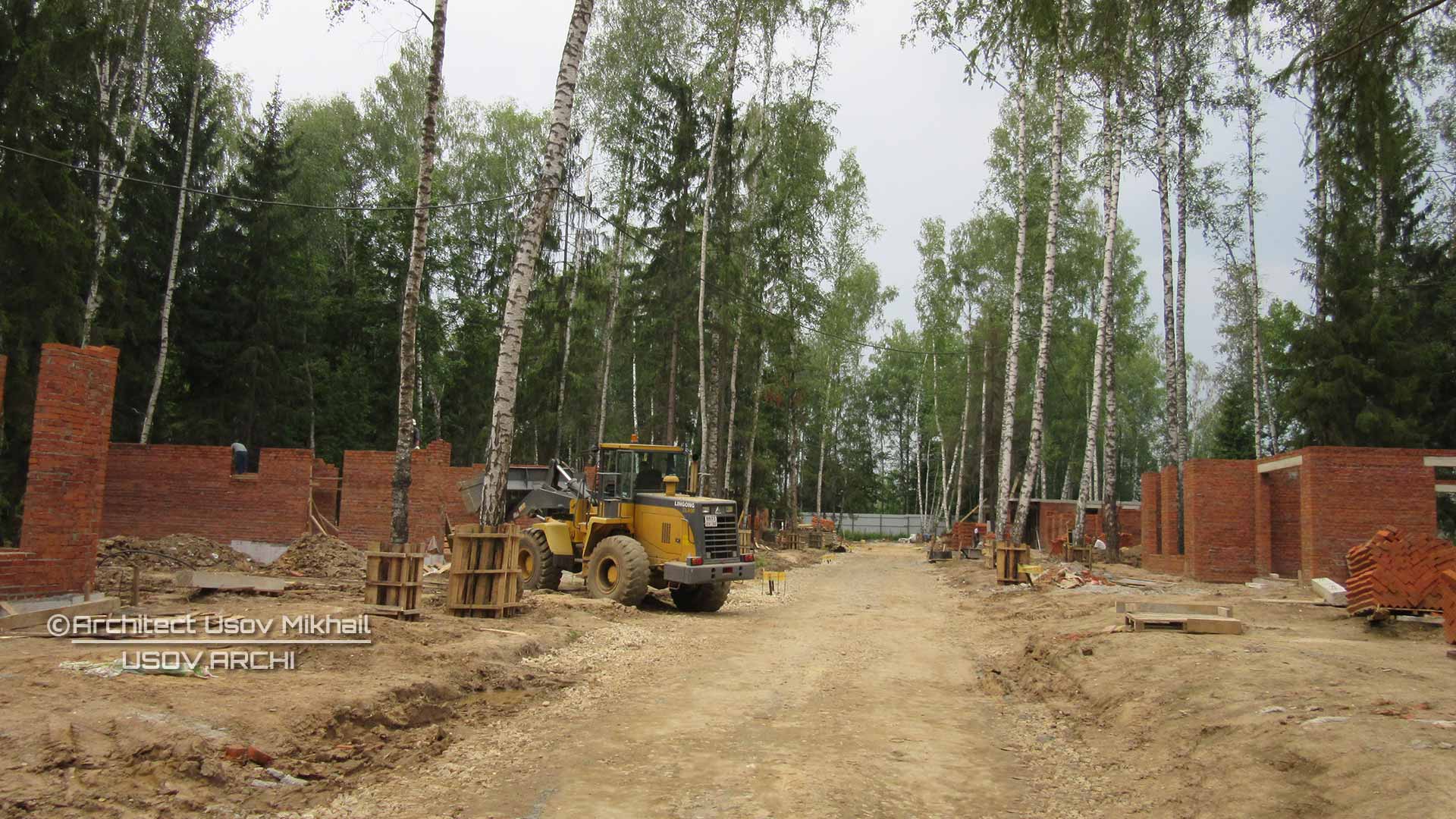 Проекты для коттеджного поселка «АртВуд» Архитектор Усов Михаил.